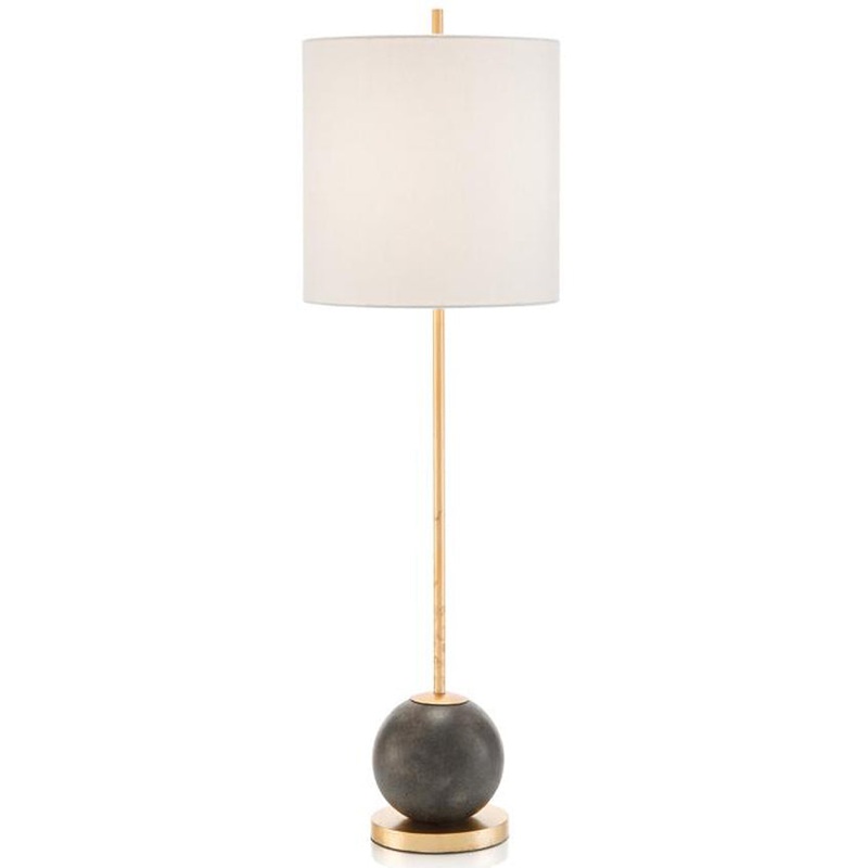 Concrete Sphere Buffet Lamp
