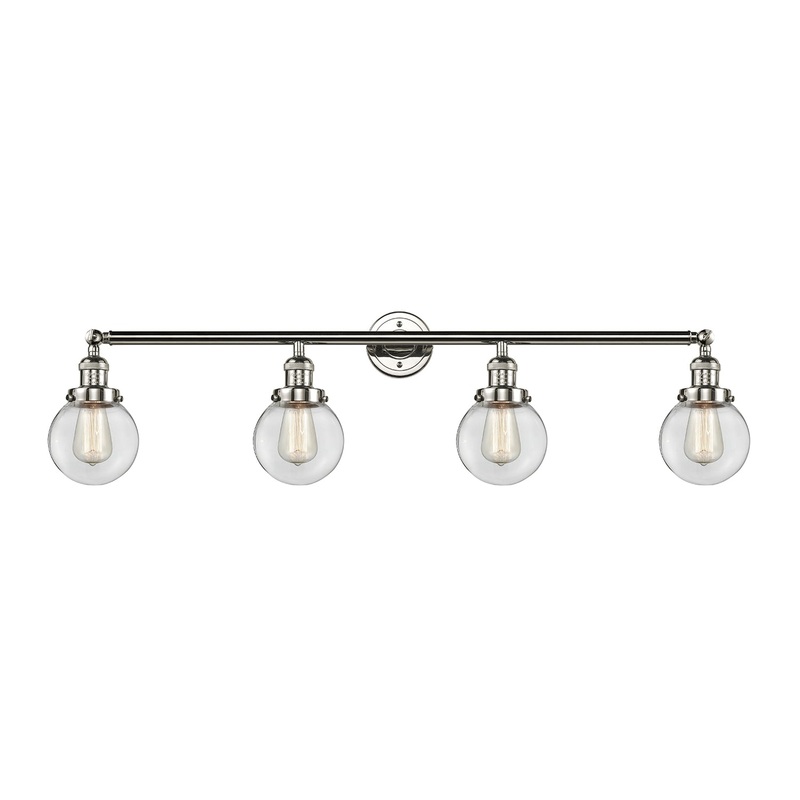 Innovations Lighting Beacon 4 Light 42″ Bath Vanity Light 215-PN-G202-6-LED