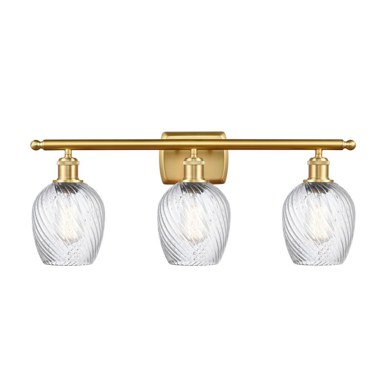Innovations Lighting Salina 3 Light Bath Vanity Light Part Of The Ballston Collection 516-3W-SG-G292