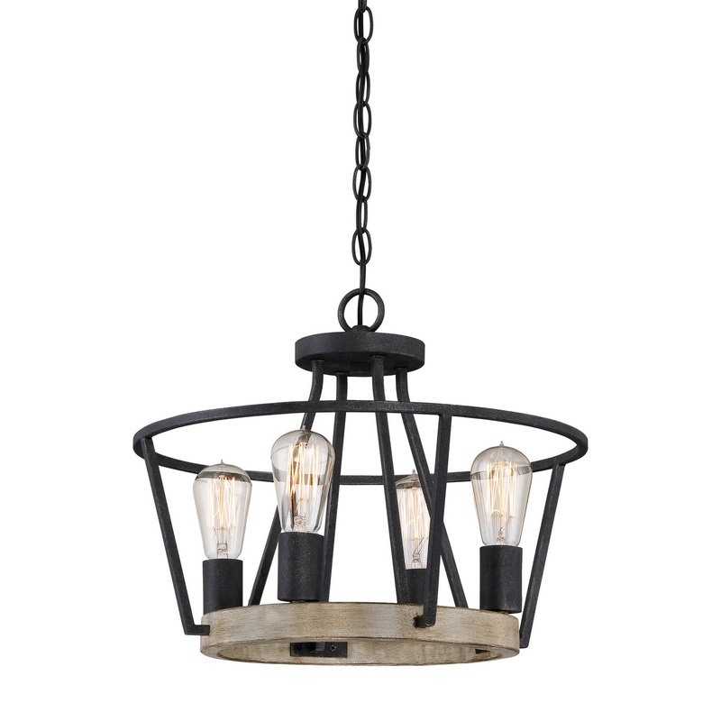 Brockton Semi-Flush Mount