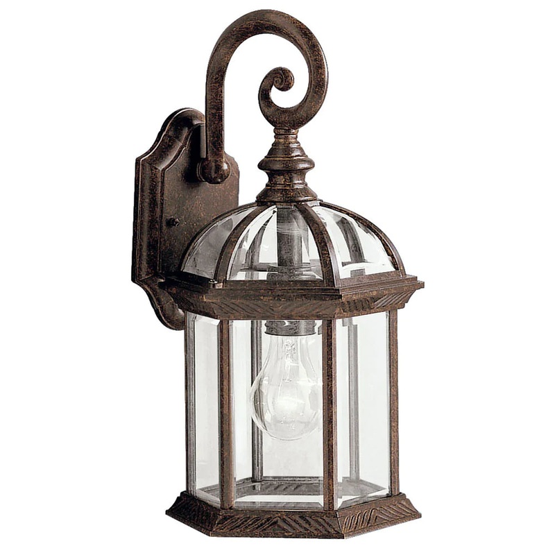 Kichler Barrie 15.5″ 1 Light Wall Light Tannery Bronze 9735TZ