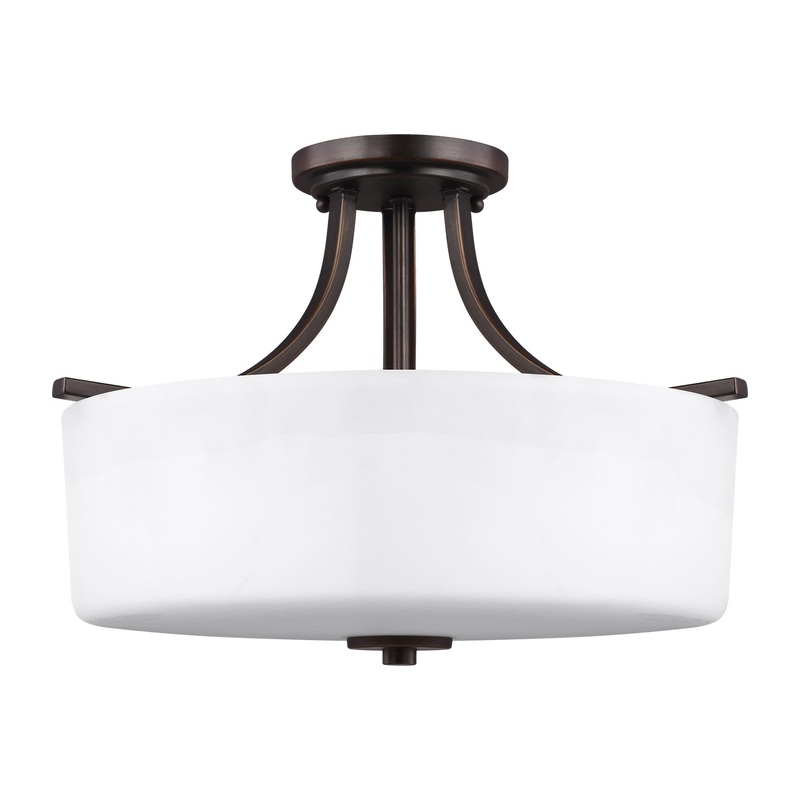 Canfield Semi Flush Ceiling Light