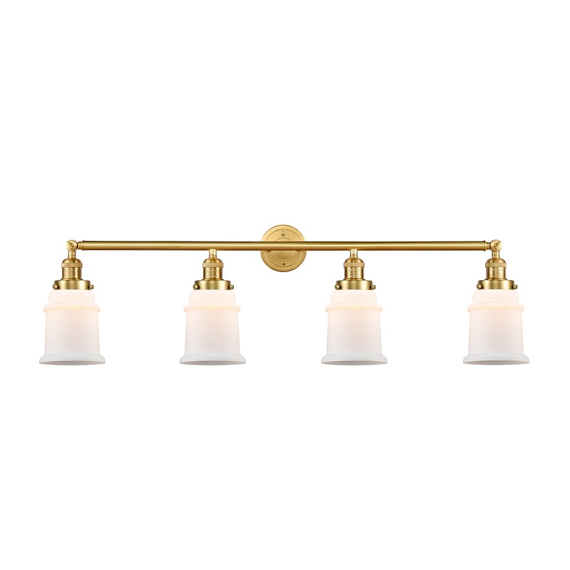 Innovations Lighting Canton 4 Light Bath Vanity Light Part Of The Franklin Restoration Collection 215-SG-G181