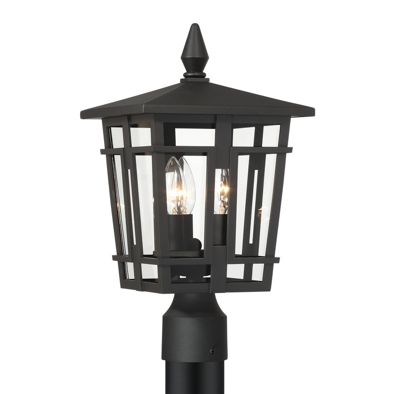 Fieldstone Outdoor Post Lantern
