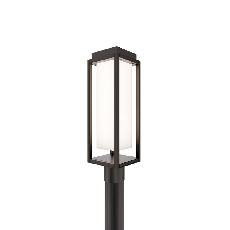 Framed Outdoor Post Light