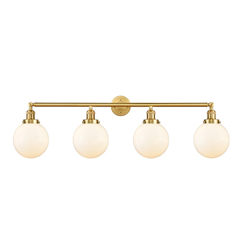 Innovations Lighting Beacon 4 Light 44″ Bath Vanity Light 215-SG-G201-8-LED
