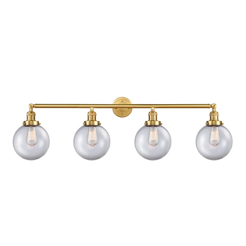 Innovations Lighting Beacon 4 Light 44″ Bath Vanity Light 215-SG-G202-8-LED