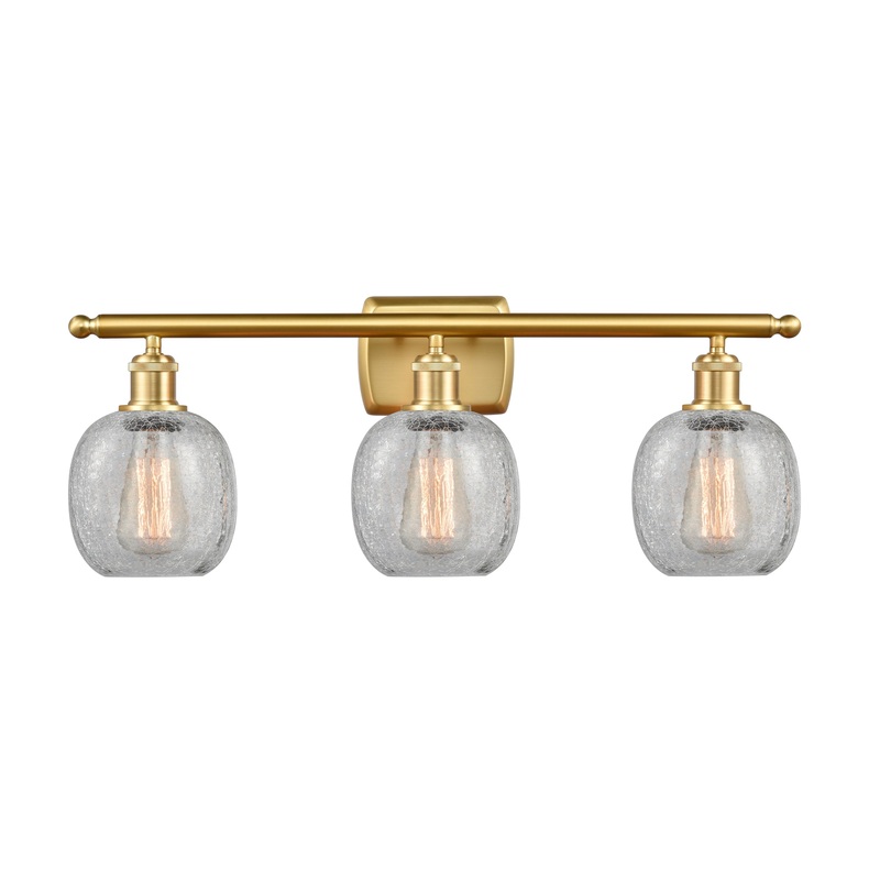 Innovations Lighting Belfast 3 Light Bath Vanity Light Part Of The Ballston Collection 516-3W-SG-G105-LED