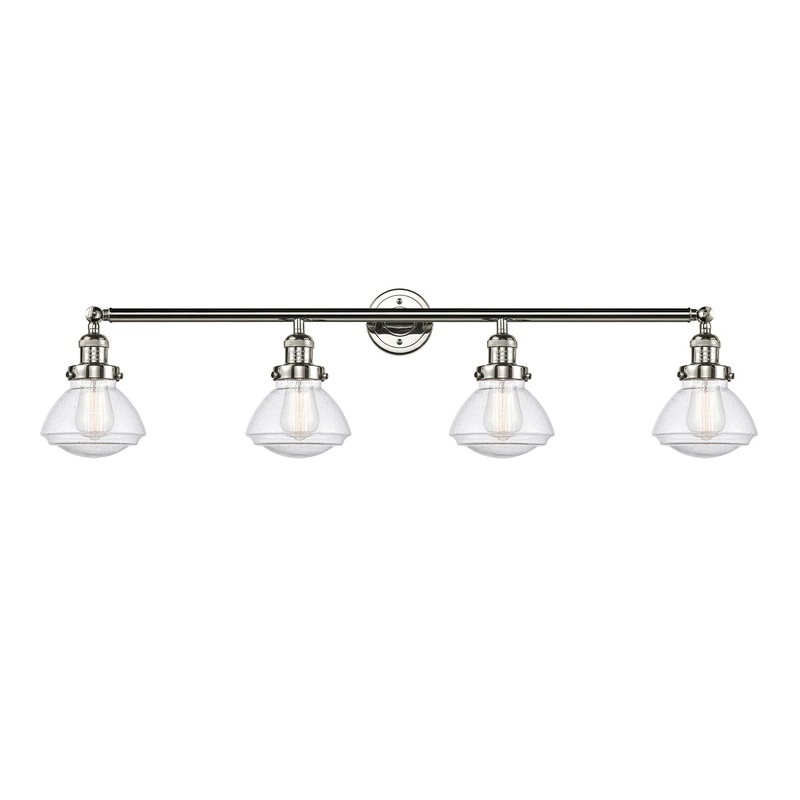 Innovations Lighting Olean 4 Light Bath Vanity Light Part Of The Franklin Restoration Collection 215-PN-G324