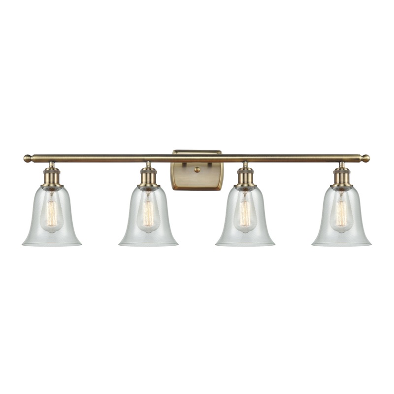 Innovations Lighting Hanover 4 Light Bath Vanity Light Part Of The Ballston Collection 516-4W-AB-G2812-LED