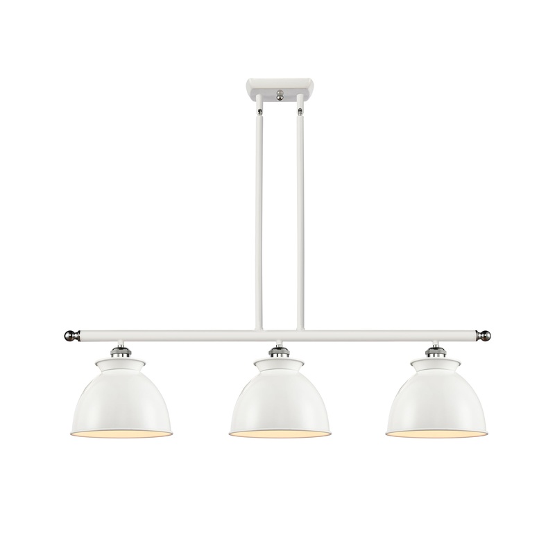 Innovations Lighting Adirondack 3 Light Island Light Part Of The Ballston Collection 516-3I-WPC-M14-WPC-LED