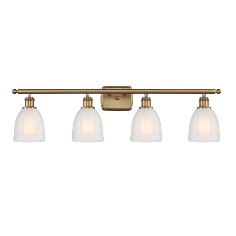 Innovations Lighting Brookfield 4 Light Bath Vanity Light Part Of The Ballston Collection 516-4W-BB-G441-LED