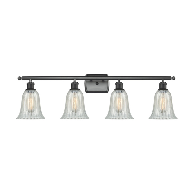 Innovations Lighting Hanover 4 Light Bath Vanity Light Part Of The Ballston Collection 516-4W-BK-G2811-LED