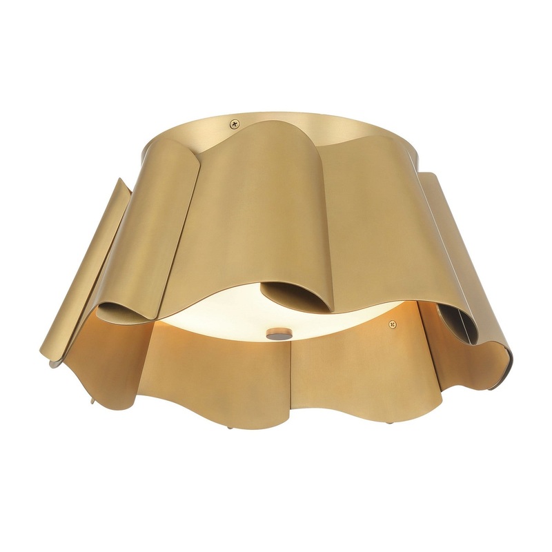 Waveform Ceiling Light