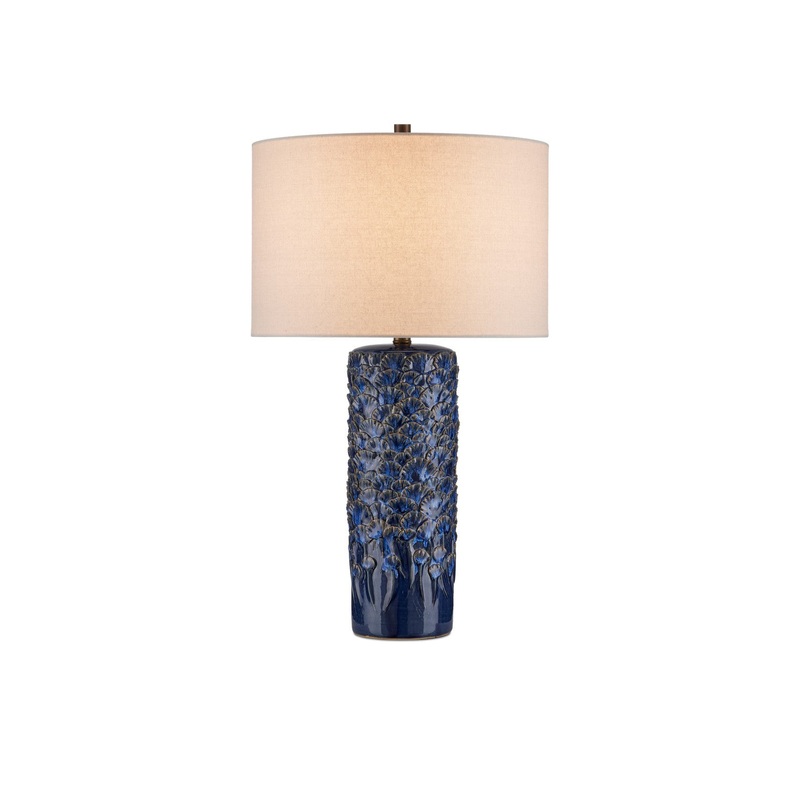 Fairmont Dark Blue Table Lamp