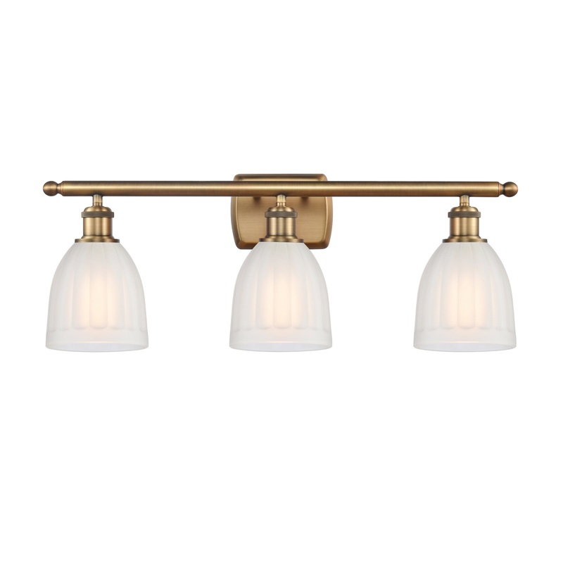 Innovations Lighting Brookfield 3 Light Bath Vanity Light Part Of The Ballston Collection 516-3W-BB-G441