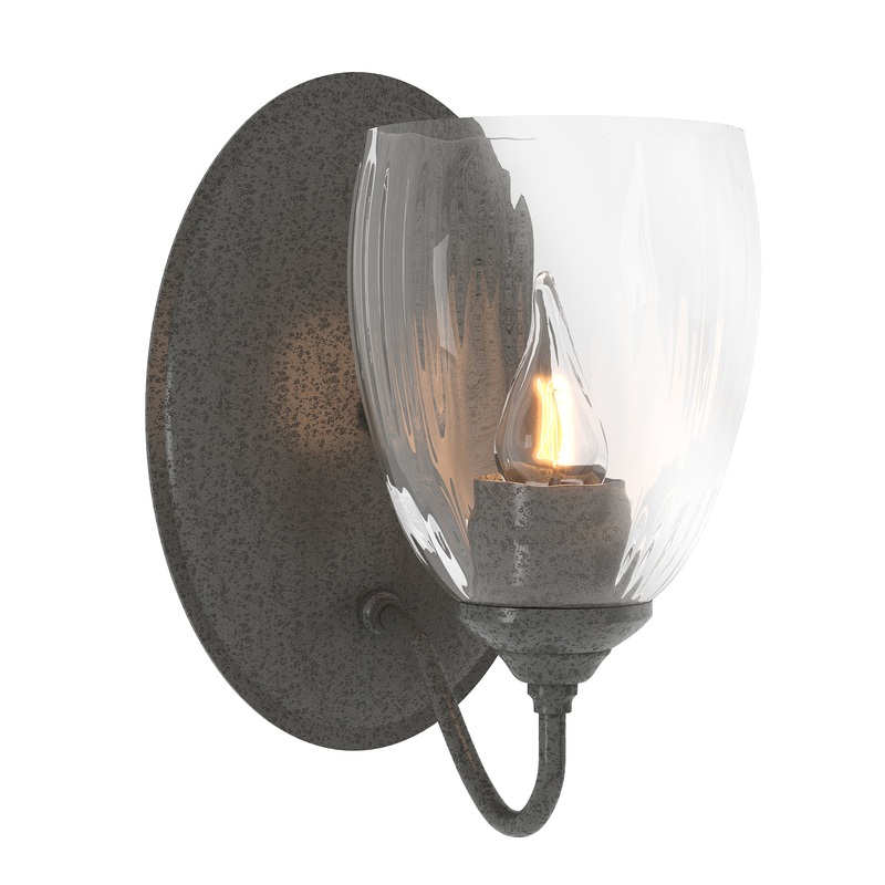 Simple Lines Water Glass Wall Sconce