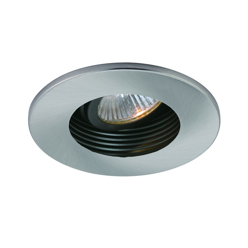 3IN Round Regressed Baffled Downlight Trim