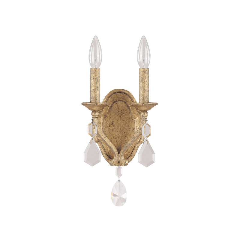 Blakely Crystal Double Wall Light