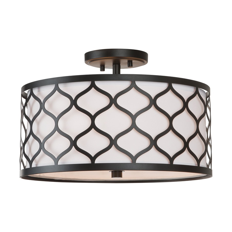 Felicia Semi Flush Light