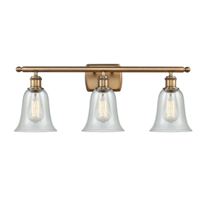 Innovations Lighting Hanover 3 Light Bath Vanity Light Part Of The Ballston Collection 516-3W-BB-G2812-LED