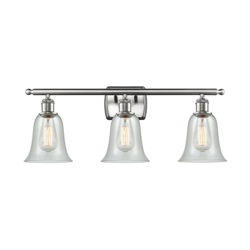 Innovations Lighting Hanover 3 Light Bath Vanity Light Part Of The Ballston Collection 516-3W-SN-G2812
