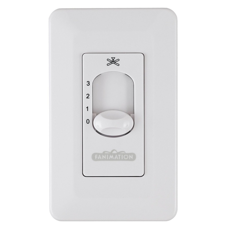 Wall Fan Only Slider Control for Two Fans