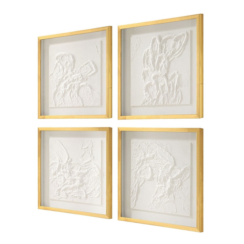 Fourfold Abstract Art