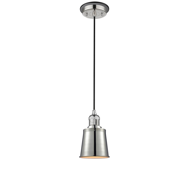 Innovations Lighting Addison 1 Light Mini Pendant Part Of The Franklin Restoration Collection 201CBP-PNBK-M9-PN