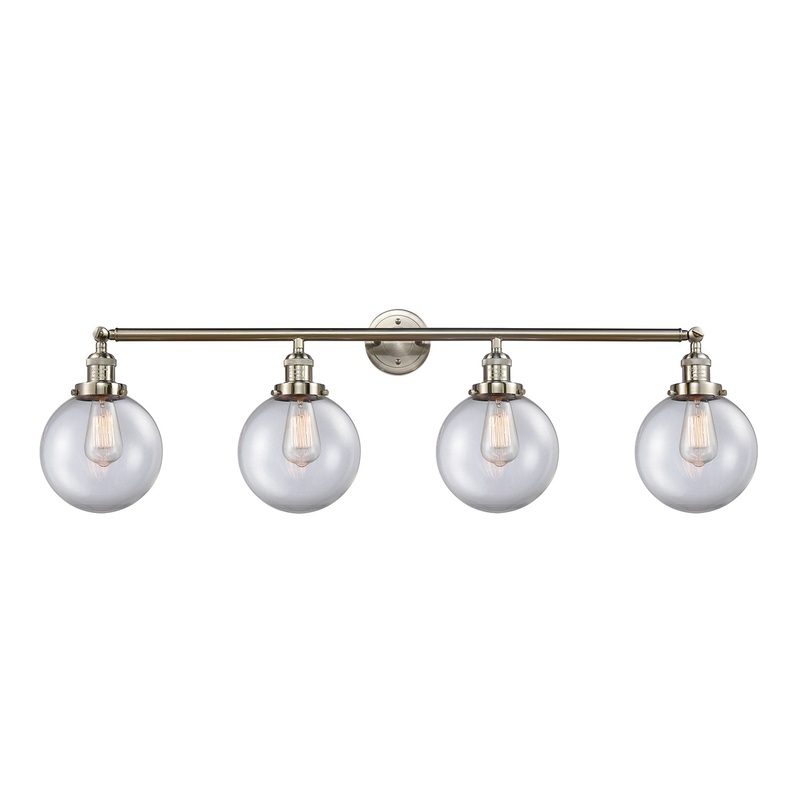 Innovations Lighting Beacon 4 Light 44″ Bath Vanity Light 215-SN-G202-8-LED