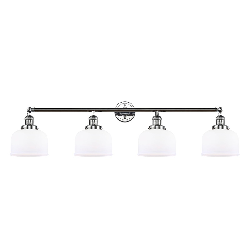 Innovations Lighting Large Bell 4 Light Bath Vanity Light Part Of The Franklin Restoration Collection 215-PC-G71