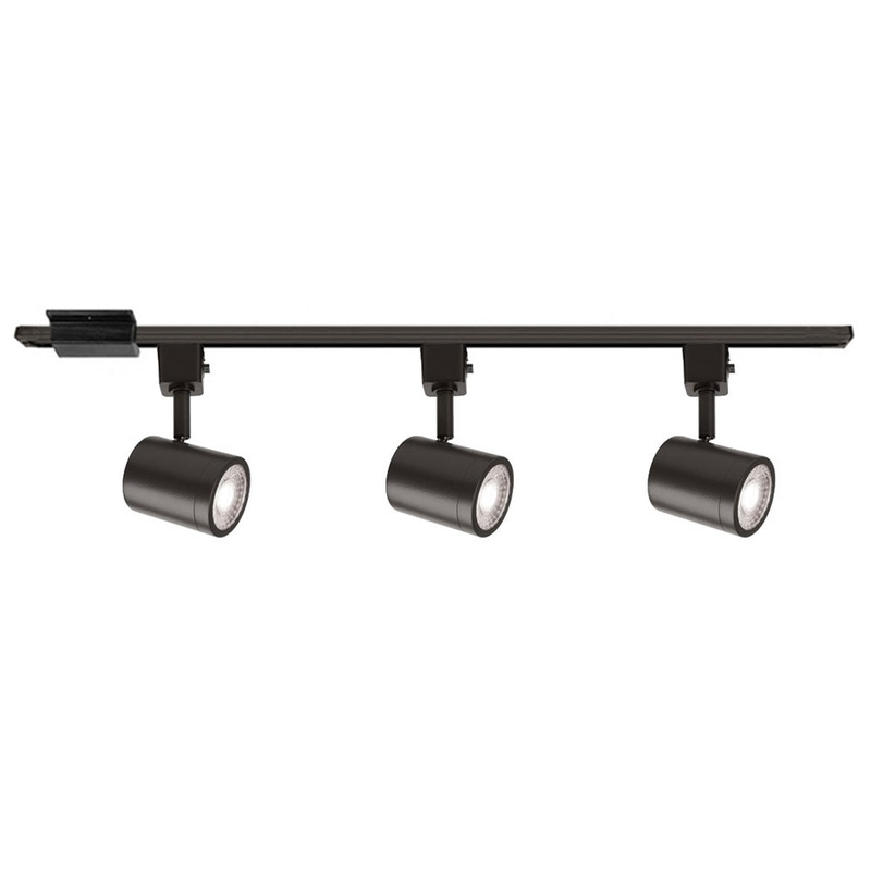 Charge LED 3 Light Track Kit 120V