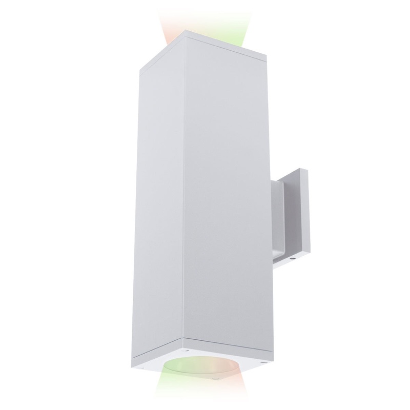 Cube 5IN Architectural Up and Down Color Changing Wall Light