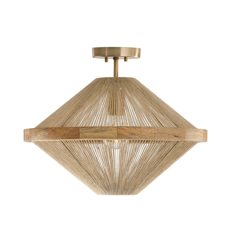 Maya Diamond Semi-Flush