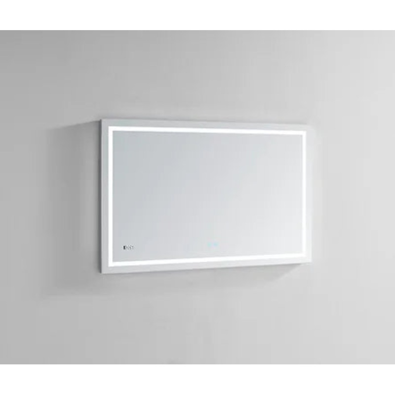 Aquadom Daytona LED Bathroom Vanity Fog Free Touch Button Dimmable Wall Mounted Make Up and Shaving Bedroom Mirror IP54 Moisture Resistant D-4030