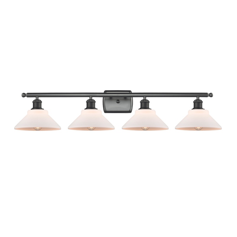 Innovations Lighting Orwell 4 Light Bath Vanity Light Part Of The Ballston Collection 516-4W-BK-G131