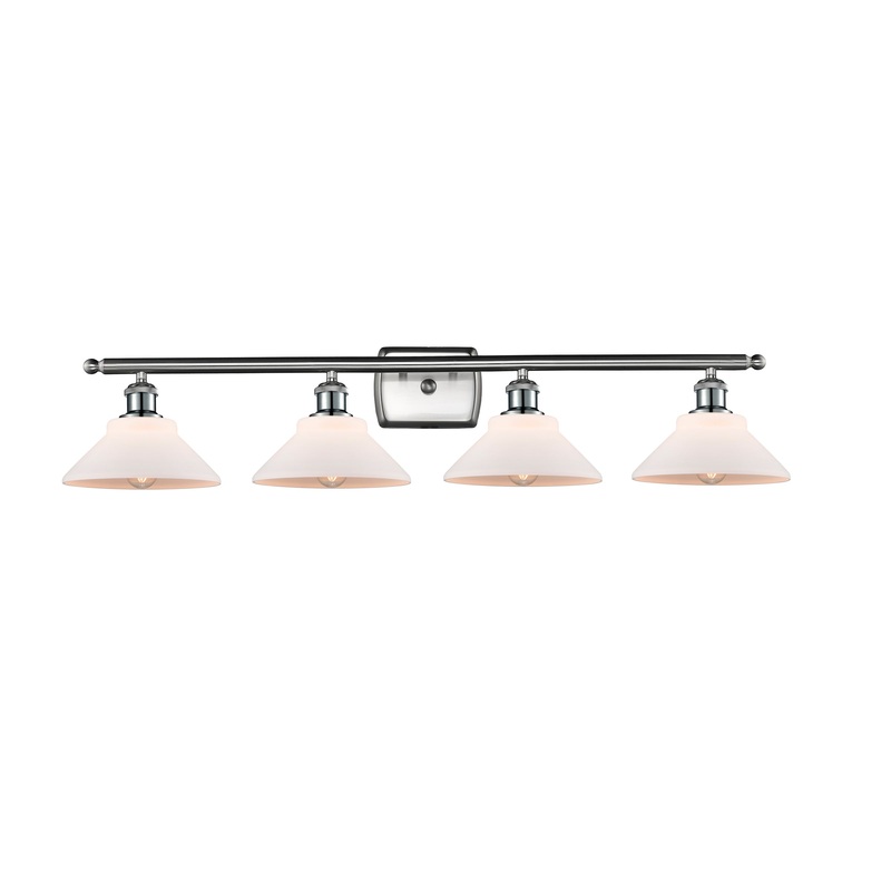 Innovations Lighting Orwell 4 Light Bath Vanity Light Part Of The Ballston Collection 516-4W-SN-G131-LED