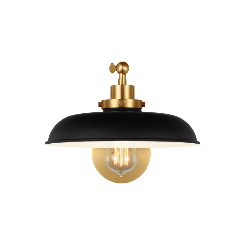 Wellfleet Single Arm Wide Wall Sconce