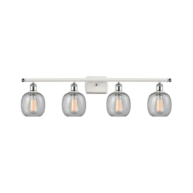 Innovations Lighting Belfast 4 Light Bath Vanity Light Part Of The Ballston Collection 516-4W-WPC-G104
