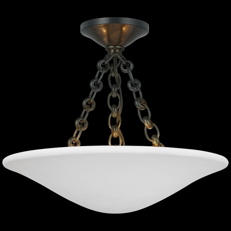 Mollino Semi Flush Ceiling Light