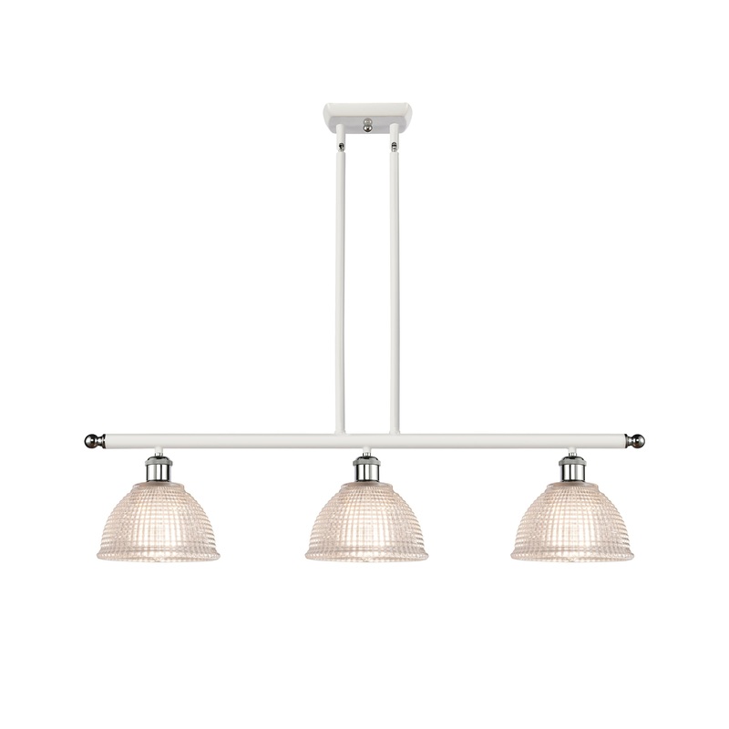 Innovations Lighting Arietta 3 Light Island Light Part Of The Ballston Collection 516-3I-WPC-G422-LED