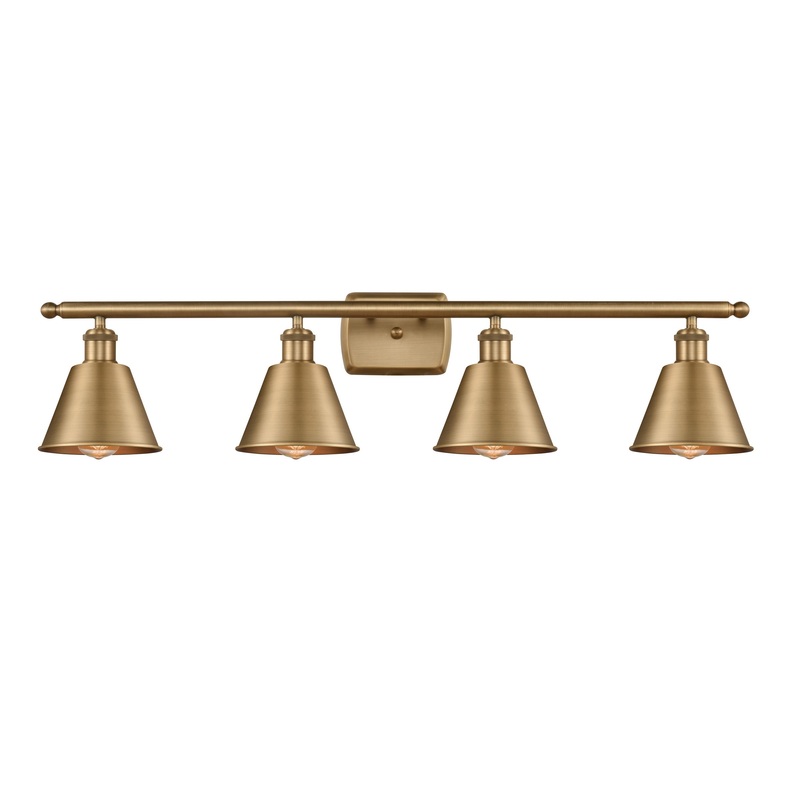 Innovations Lighting Smithfield 4 Light Bath Vanity Light Part Of The Ballston Collection 516-4W-BB-M8-LED