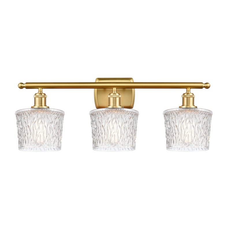 Innovations Lighting Niagra 3 Light Bath Vanity Light Part Of The Ballston Collection 516-3W-SG-G402-LED