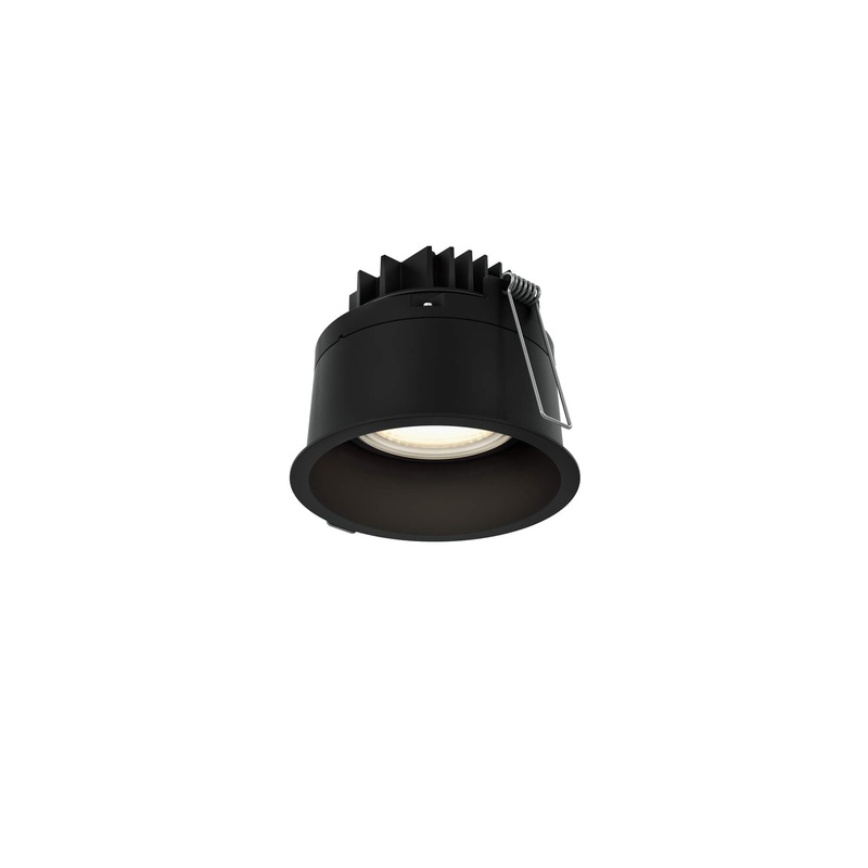 Dals Lighting 2″ CCT Round Indoor or Outdoor Regressed Gimbal Down Light RGM2-CC-BK