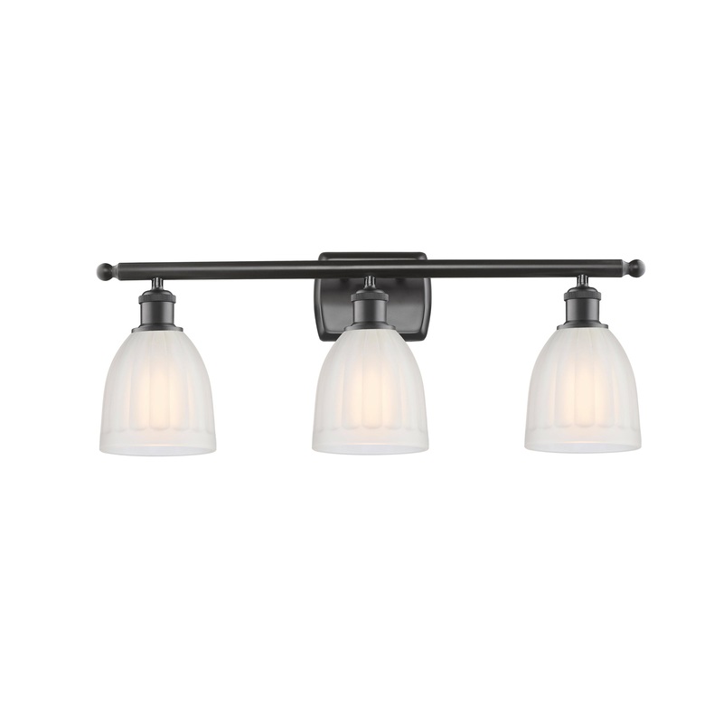 Innovations Lighting Brookfield 3 Light Bath Vanity Light Part Of The Ballston Collection 516-3W-OB-G441
