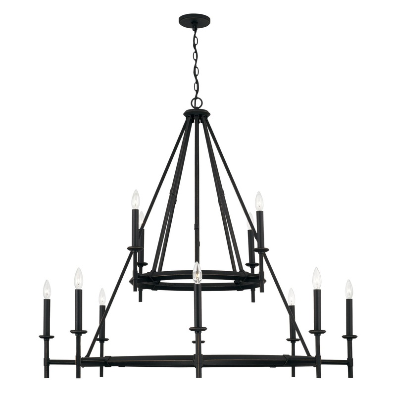 Ogden 2 Tier Chandelier