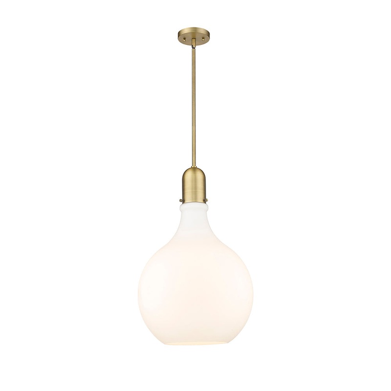 Innovations Lighting Amherst 1 Light 15.75″ Pendant 492-1S-BB-G581-16-LED