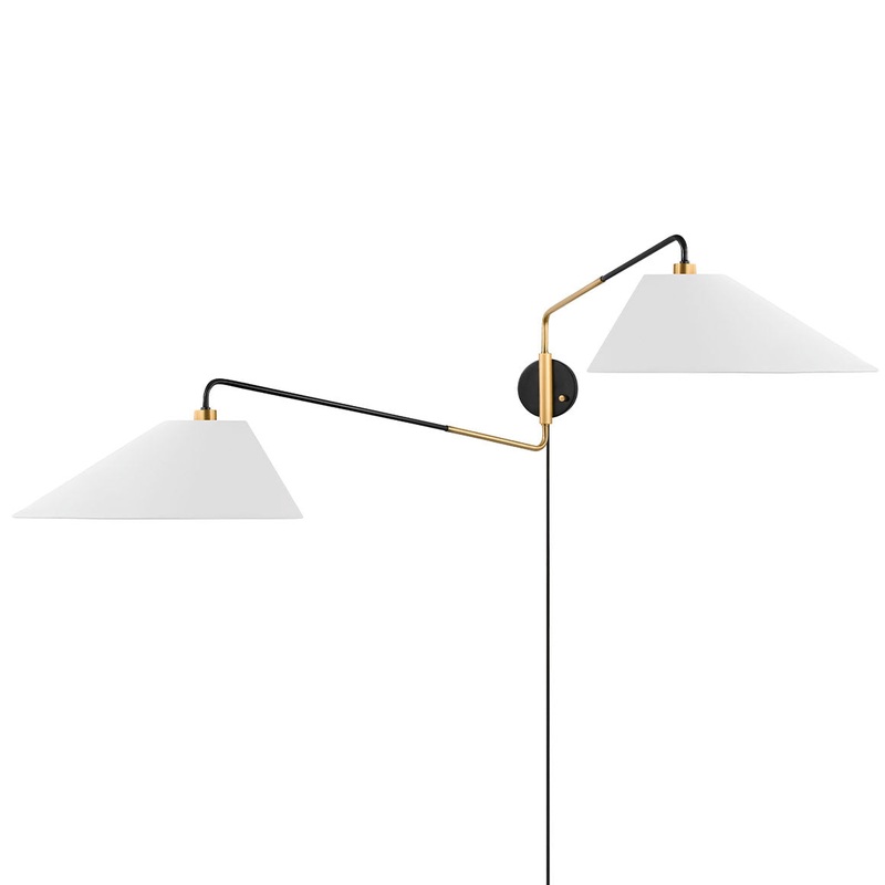Duo Plug-in Wall Sconce