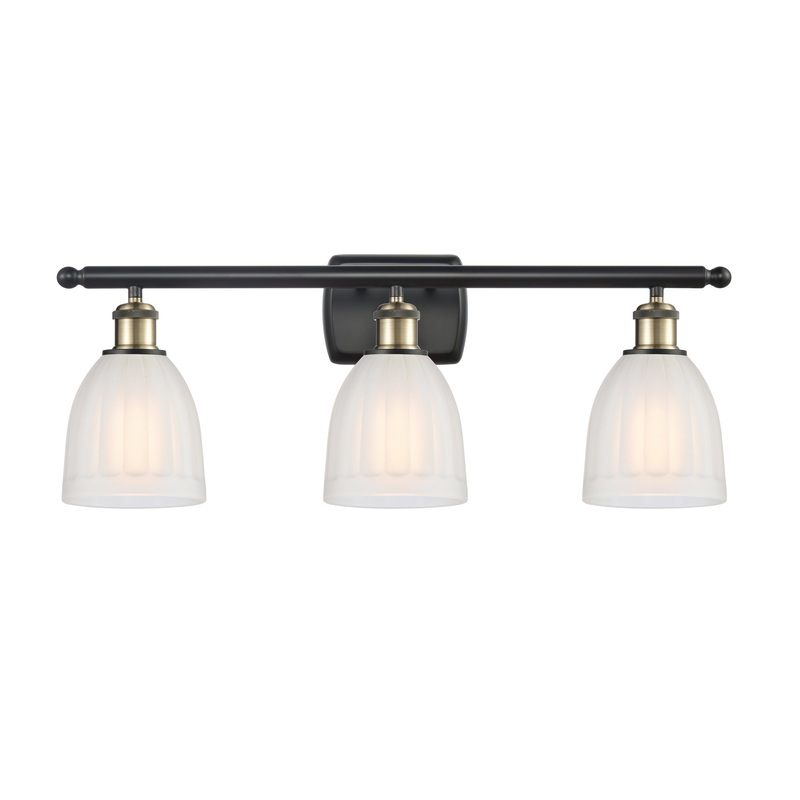 Innovations Lighting Brookfield 3 Light Bath Vanity Light Part Of The Ballston Collection 516-3W-BAB-G441