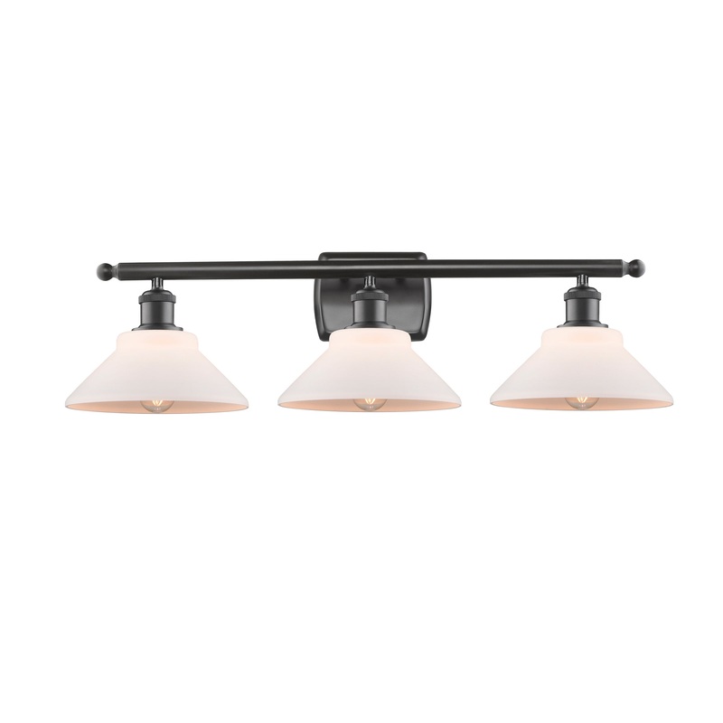 Innovations Lighting Orwell 3 Light Bath Vanity Light Part Of The Ballston Collection 516-3W-OB-G131-LED